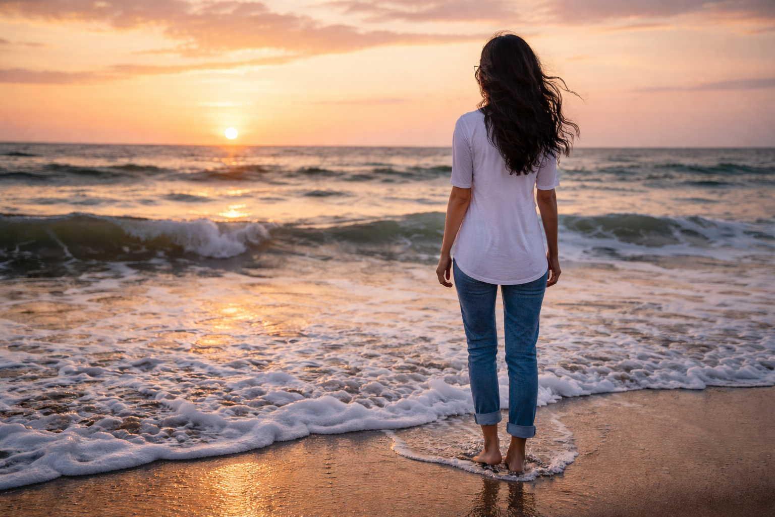 A poem about an ocean and a traveler